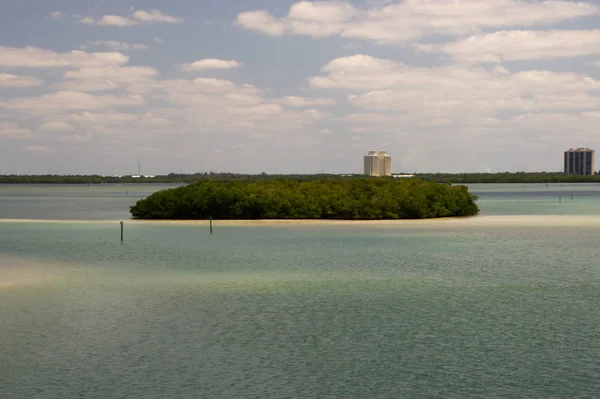 Petites Îles Dans Baie Fort Myers — Photo