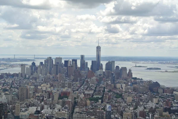 Usa New York Stad Achtergrond — Stockfoto