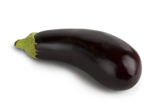 Lila Aubergine Pflanzliche Nahrung — Stockfoto