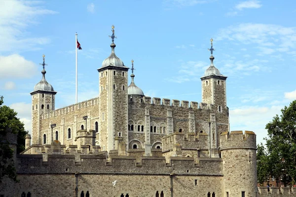 Tower London Vom Südwesten Aus Gesehen — Stockfoto