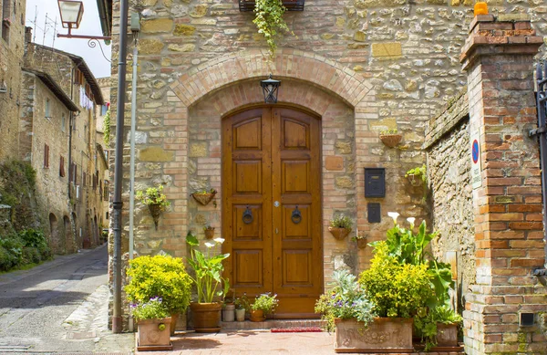 San Gimignano Small Walled Medieval Hill Town Province Siena Tuscany — Stock Photo, Image