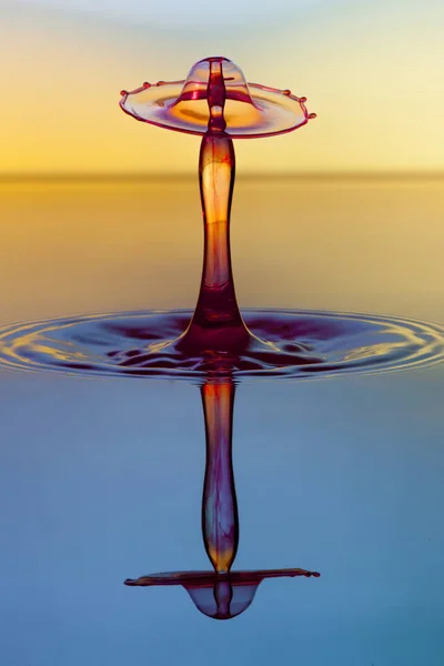 Drop Art Liquid Art — стоковое фото