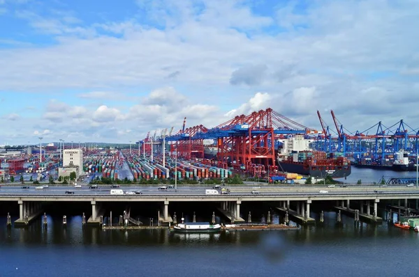 Euro Gate Hafen Hamburg — Foto Stock