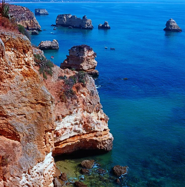 Costa Algarve Portugal — Fotografia de Stock