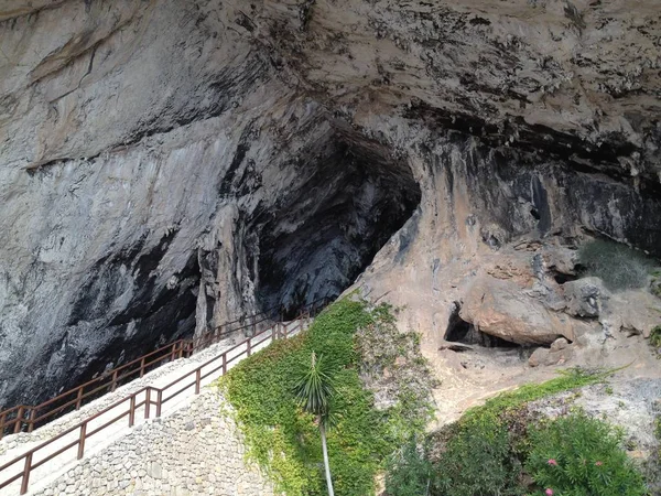 Bardzo Duża Jaskinia Majorce — Zdjęcie stockowe