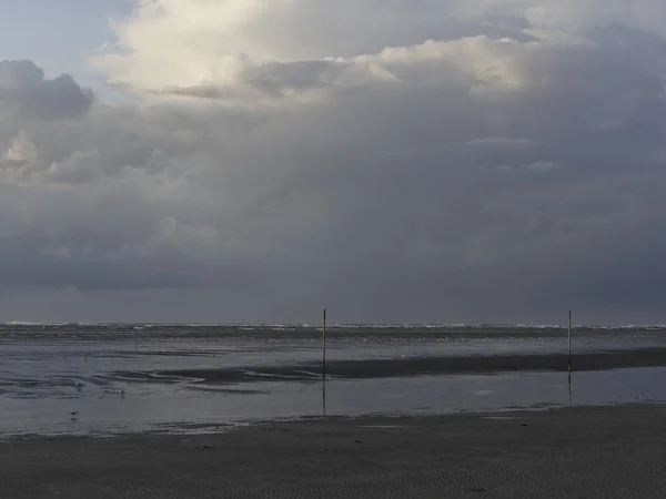 Schöne Aussicht Auf Spiekeroog — Stockfoto