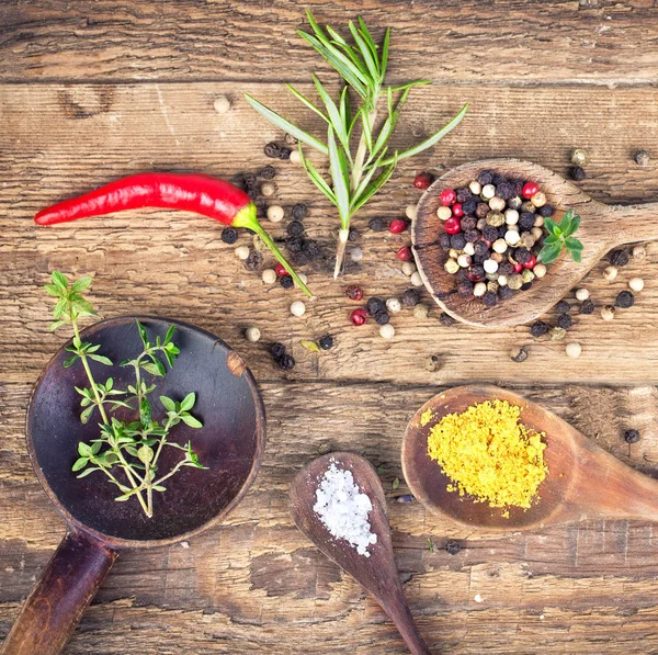 Forskellige Ingredienser Selektivt Fokus - Stock-foto