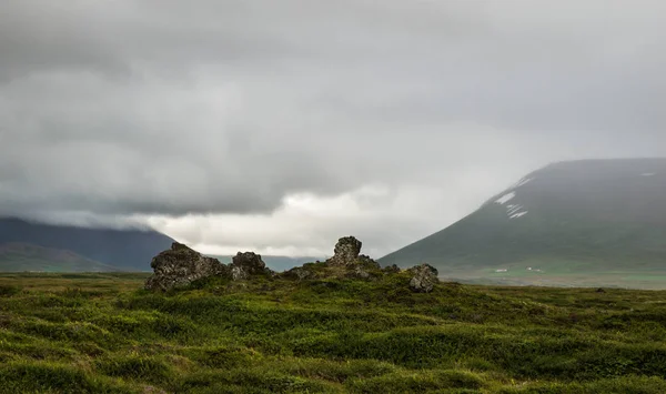 Północny Iceland Naturalne Tło — Zdjęcie stockowe