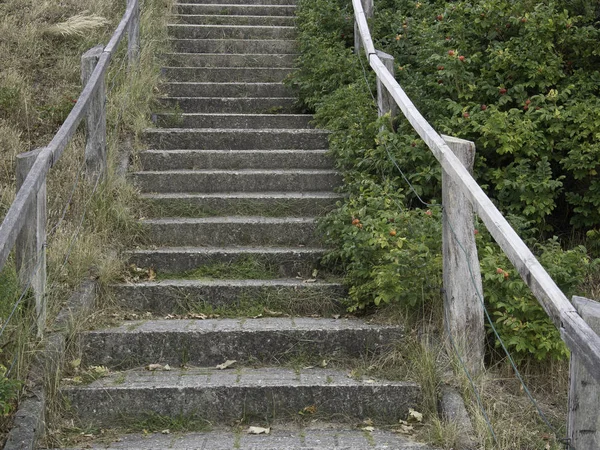 Vacker Spiekeroog Landskap Bakgrund — Stockfoto