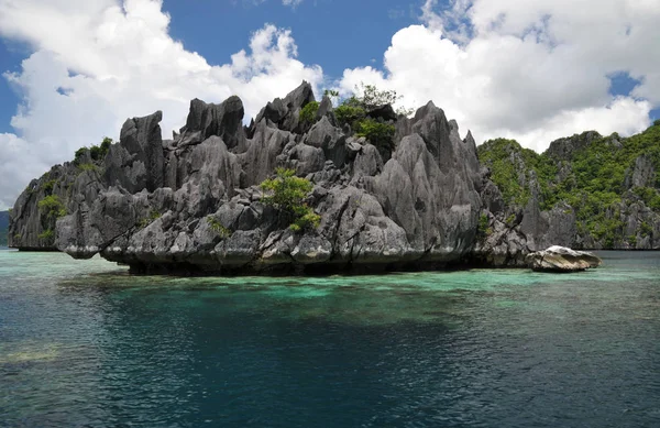 Bela Ilha Tropical Phi Leh Tailândia — Fotografia de Stock