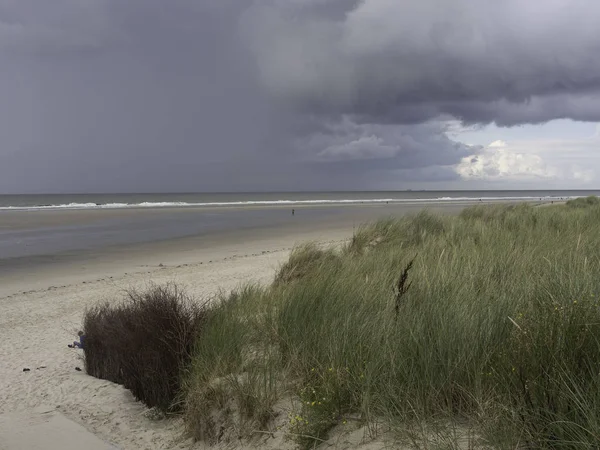 Malerischer Blick Auf Dünen Selektiver Fokus — Stockfoto