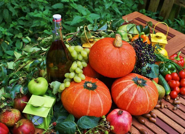 Alimenti Biologici Frutta Verdura — Foto Stock