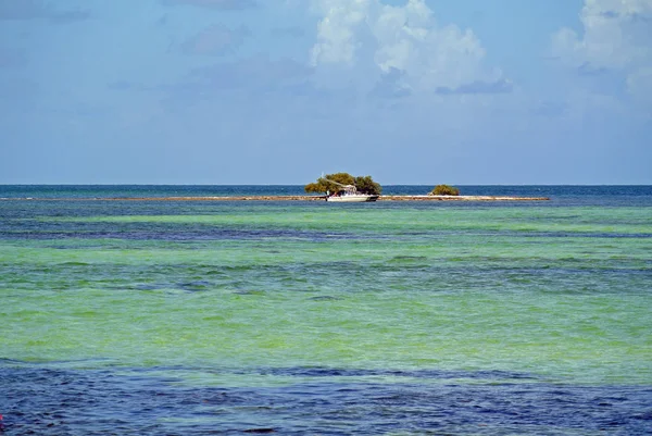 Florida Bir Tarafında Atlantik Diğer Tarafında Meksika Körfezi Ile Amerika — Stok fotoğraf