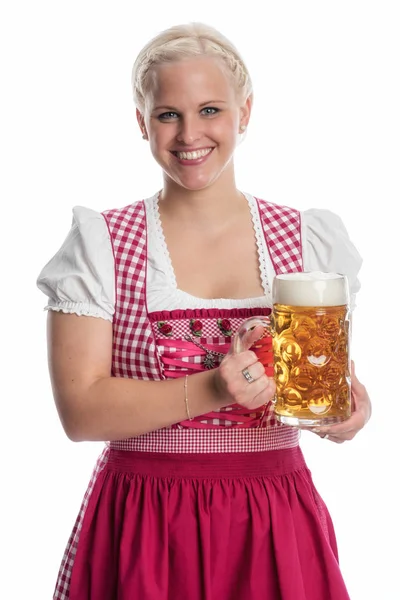 Blond Bayrin Liter Bier — Stockfoto