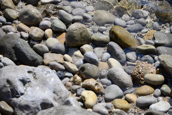 해변의 바위와 조약돌 — 스톡 사진