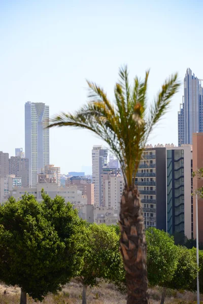 Benidorm Cala Finestrat House Facade Espanha — Fotografia de Stock