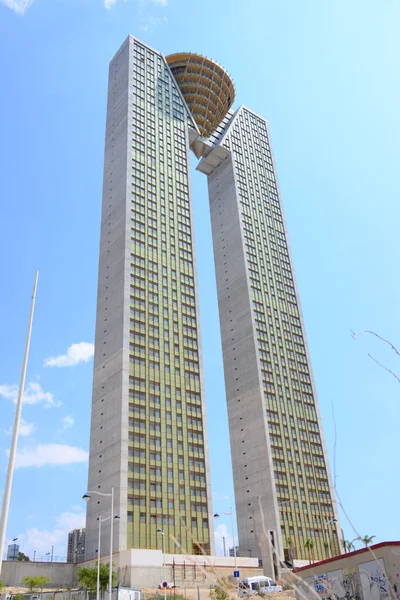 Benidorm Cala Fine Estrat Cephesi Spanya — Stok fotoğraf