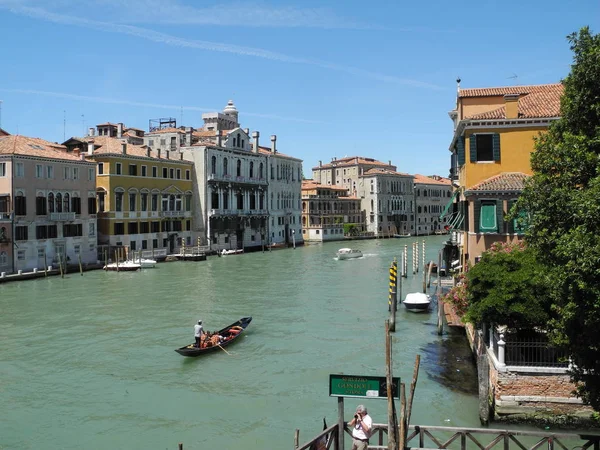 Venedik Kanal Talya Kuzey Talya Veneto Anıt Eski Şehir Görülmeye — Stok fotoğraf