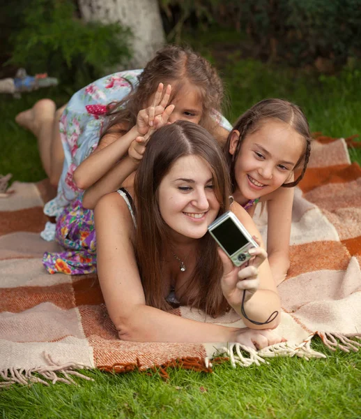 Madre Hijas Día Las Madres —  Fotos de Stock