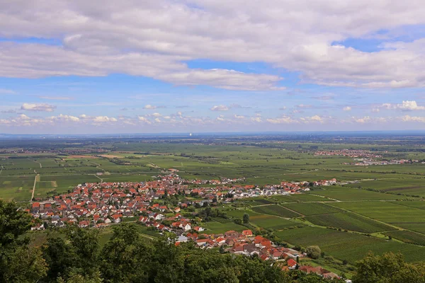 Aldea Vinícola Diedesfeld Palatinado Delantero — Foto de Stock