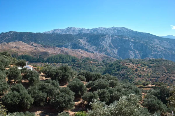 Crete White Mountains West — Stock Photo, Image