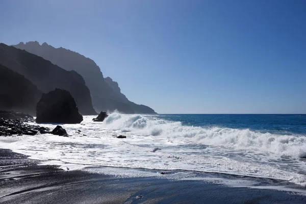 Mar Con Costa Gomera — Foto de Stock