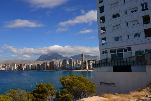 Benidorm Spain Mediterranean Sea Fassaden — Stock Photo, Image