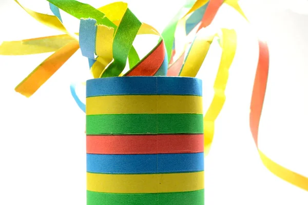 Paper Party Streamers Confetti — Stock Photo, Image