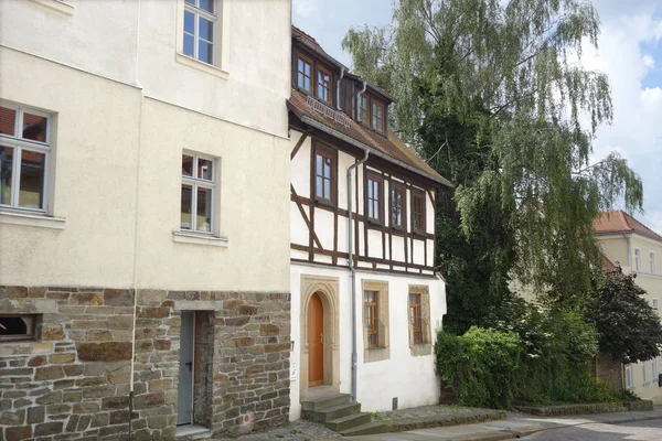Stare Domy Freibergu — Zdjęcie stockowe