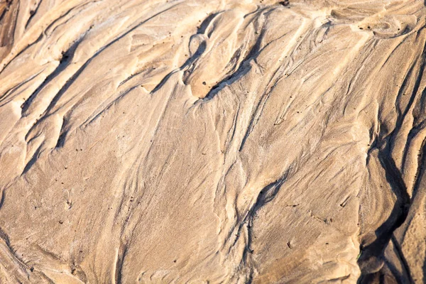 Kum Yüzeyi Arkaplanı Toprak — Stok fotoğraf