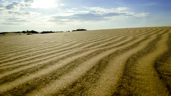 Red Sand Dunes Mui Vietnam — Stock Photo, Image