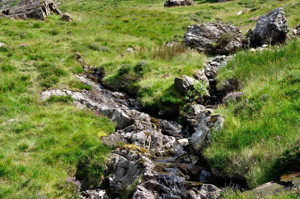 Galler Deki Llyn Vadisi Nde Kambriyen Dağları Nın Ortasındaki Snowdonia — Stok fotoğraf