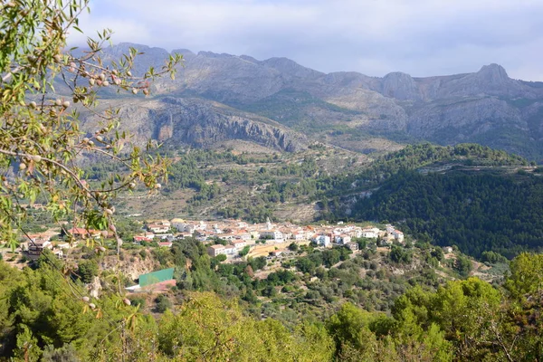 Paredes Aflicción Costa Blanca — Foto de Stock