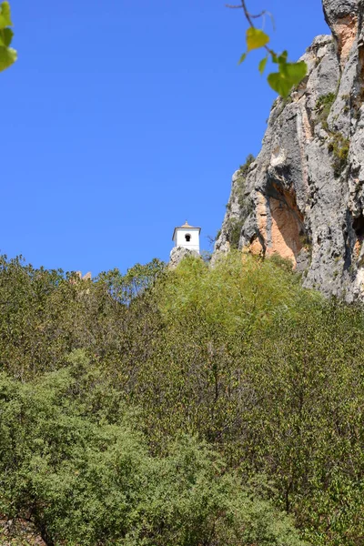 Ruiny Guadalest Costa Blanca Hiszpanii — Zdjęcie stockowe