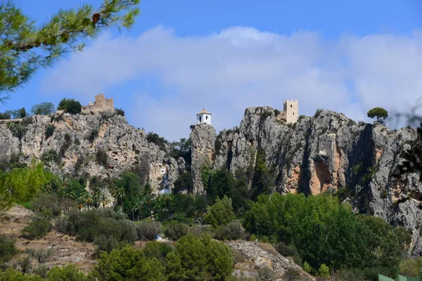 Burgruina Spagna Guadalest — Foto Stock