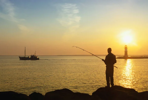 Tengeri Halászat Baltikumban — Stock Fotó