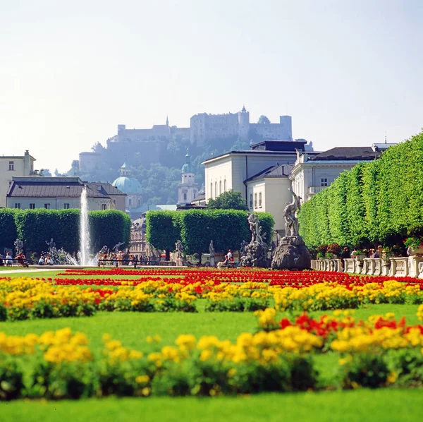 Jardines Mirabell Salzburgo Austria —  Fotos de Stock