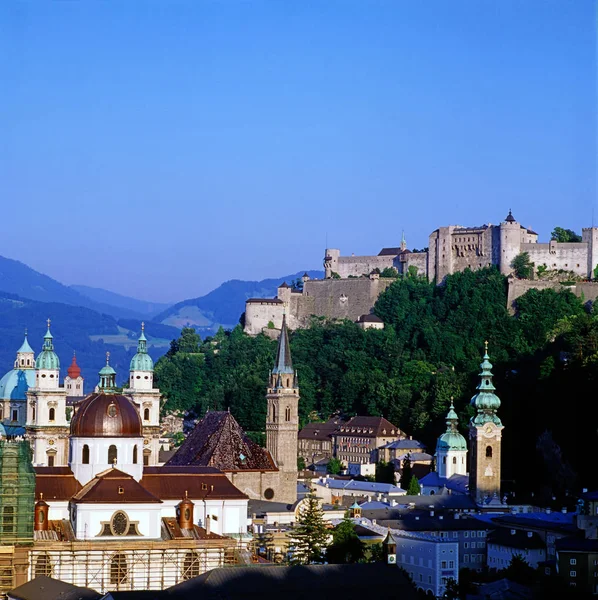 Utsikt Över Salzburg Österrike — Stockfoto