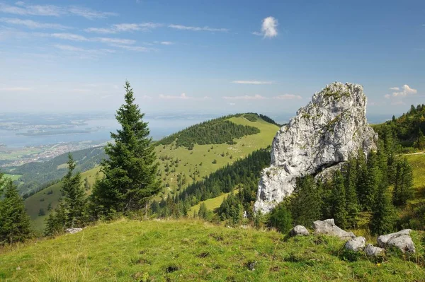 Vista Desde Sendero Pie Del Kampenwand Chiemgau —  Fotos de Stock