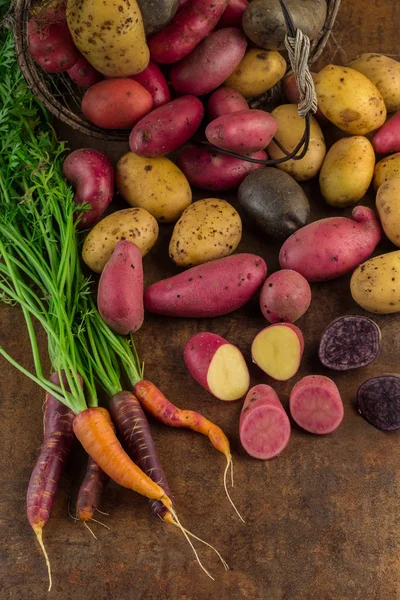 Different Food Selective Focus — Stock Photo, Image