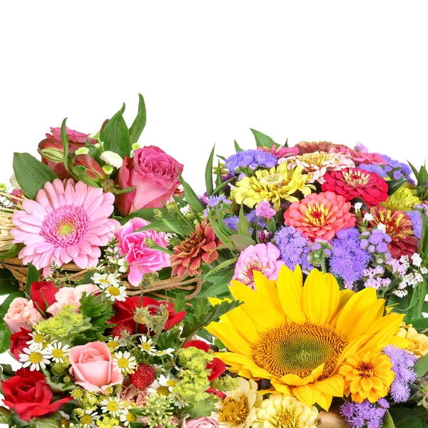 Aranżacja Bukietu Kwiatów Flora — Zdjęcie stockowe