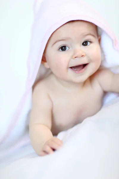 Ritratto Bambino Sorridente — Foto Stock