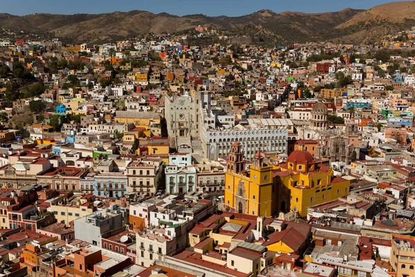 Città Mineraria Argento Guanajuato Messico — Foto Stock