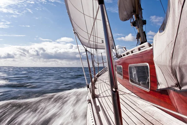 Veleiro Clássico Mar Baltico — Fotografia de Stock