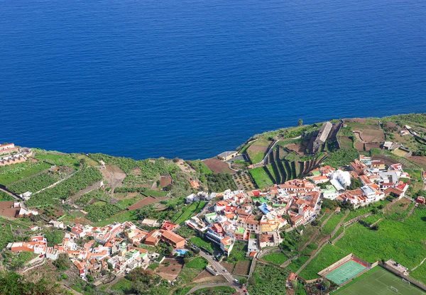 Gomera Fotografia Aerea Agulo Dal Mirador Rante — Foto Stock