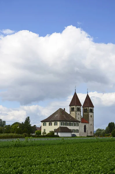 Sint Pieter Paulus Niedernzell Insel Reichenau — Stockfoto