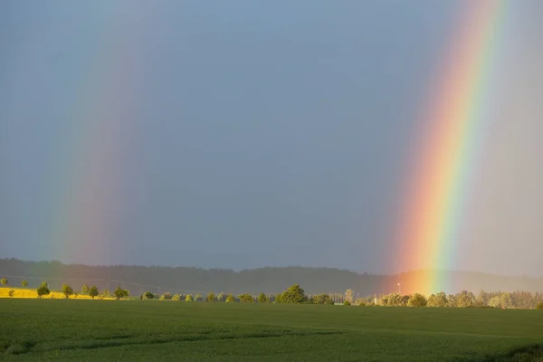 Arcobaleno Colorato Riflessione — Foto Stock