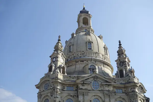 Vår Dams Kyrka Dresden — Stockfoto