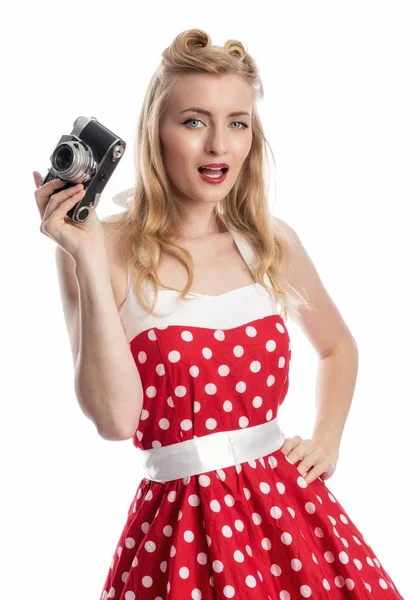 Portrait Of Handsome Rockabilly Girl In Retro Outfit Form 1950's. by  Stocksy Contributor AUDSHULE