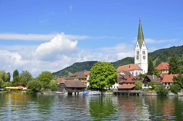 Sipplingen Jeziorze Bodeńskim — Zdjęcie stockowe